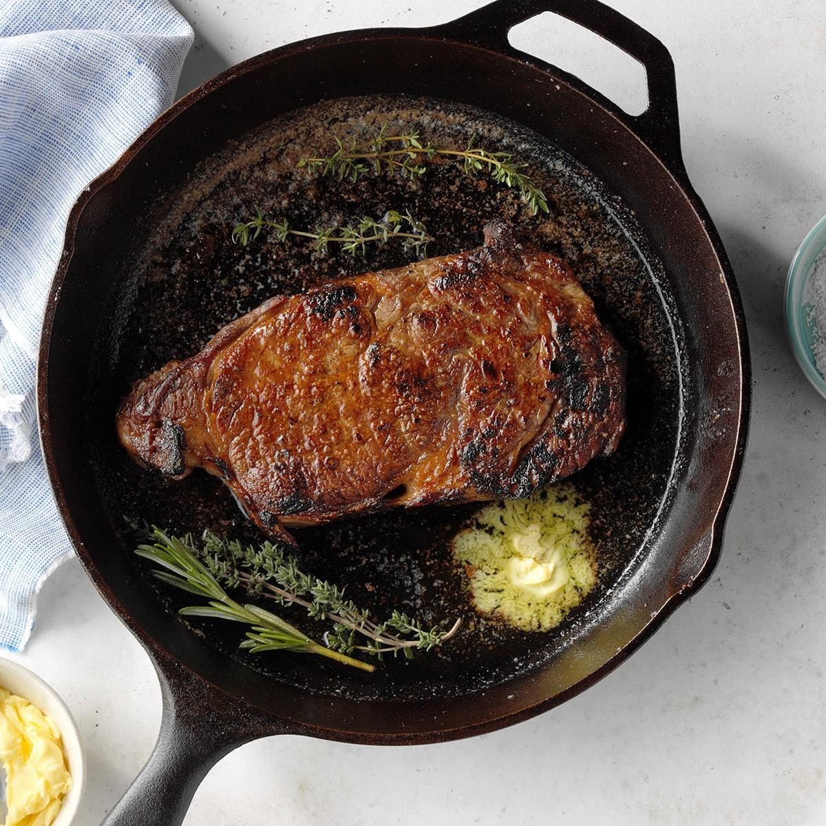 Cast Iron Steak: How to Get a Perfect Sear & Juicy Finish